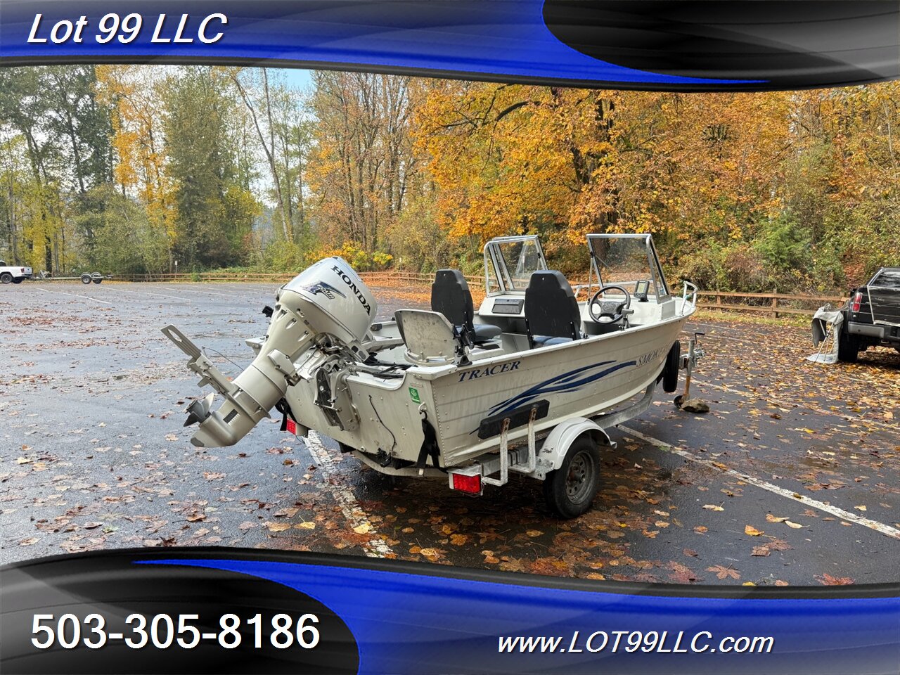 2004 SMOKER CRAFT TRACER 16' Fishermans Canvas Top 25hp Honda New Seats Lowrance Fishfinder Drop Curtain  Like: Alaskan Pro Osprey Lund Lodge - Photo 55 - Milwaukie, OR 97267