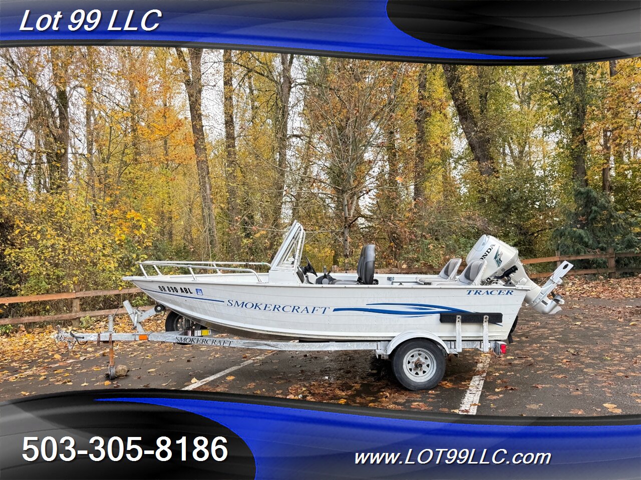 2004 SMOKER CRAFT TRACER 16' Fishermans Canvas Top 25hp Honda New Seats Lowrance Fishfinder Drop Curtain  Like: Alaskan Pro Osprey Lund Lodge - Photo 52 - Milwaukie, OR 97267
