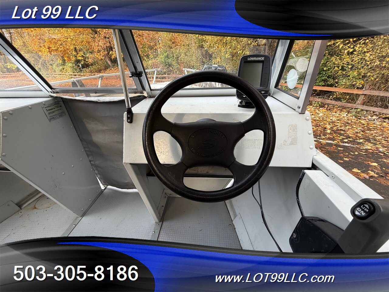 2004 SMOKER CRAFT TRACER 16' Fishermans Canvas Top 25hp Honda New Seats Lowrance Fishfinder Drop Curtain  Like: Alaskan Pro Osprey Lund Lodge - Photo 47 - Milwaukie, OR 97267