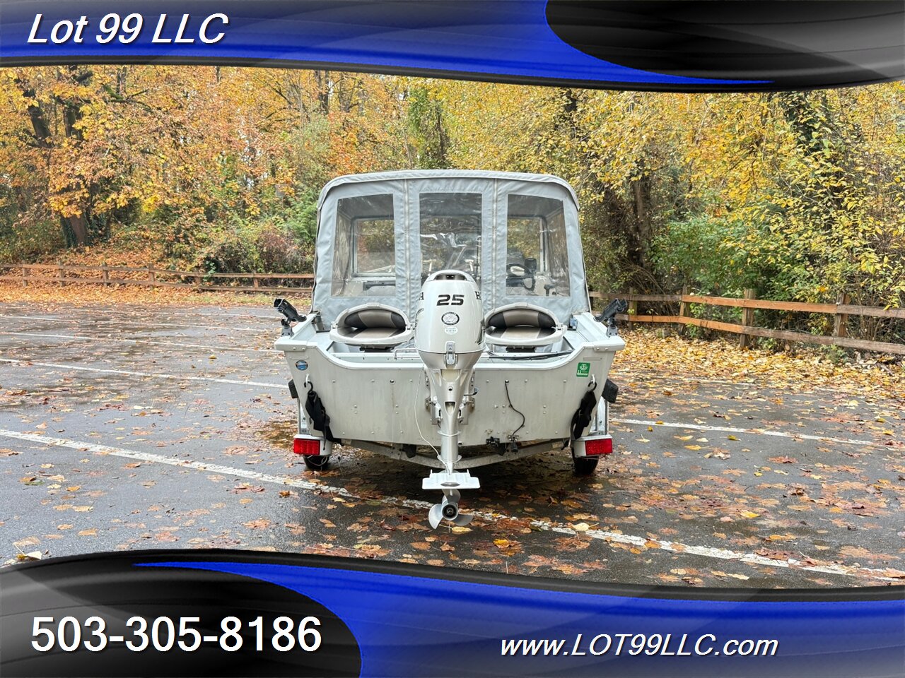 2004 SMOKER CRAFT TRACER 16' Fishermans Canvas Top 25hp Honda New Seats Lowrance Fishfinder Drop Curtain  Like: Alaskan Pro Osprey Lund Lodge - Photo 14 - Milwaukie, OR 97267