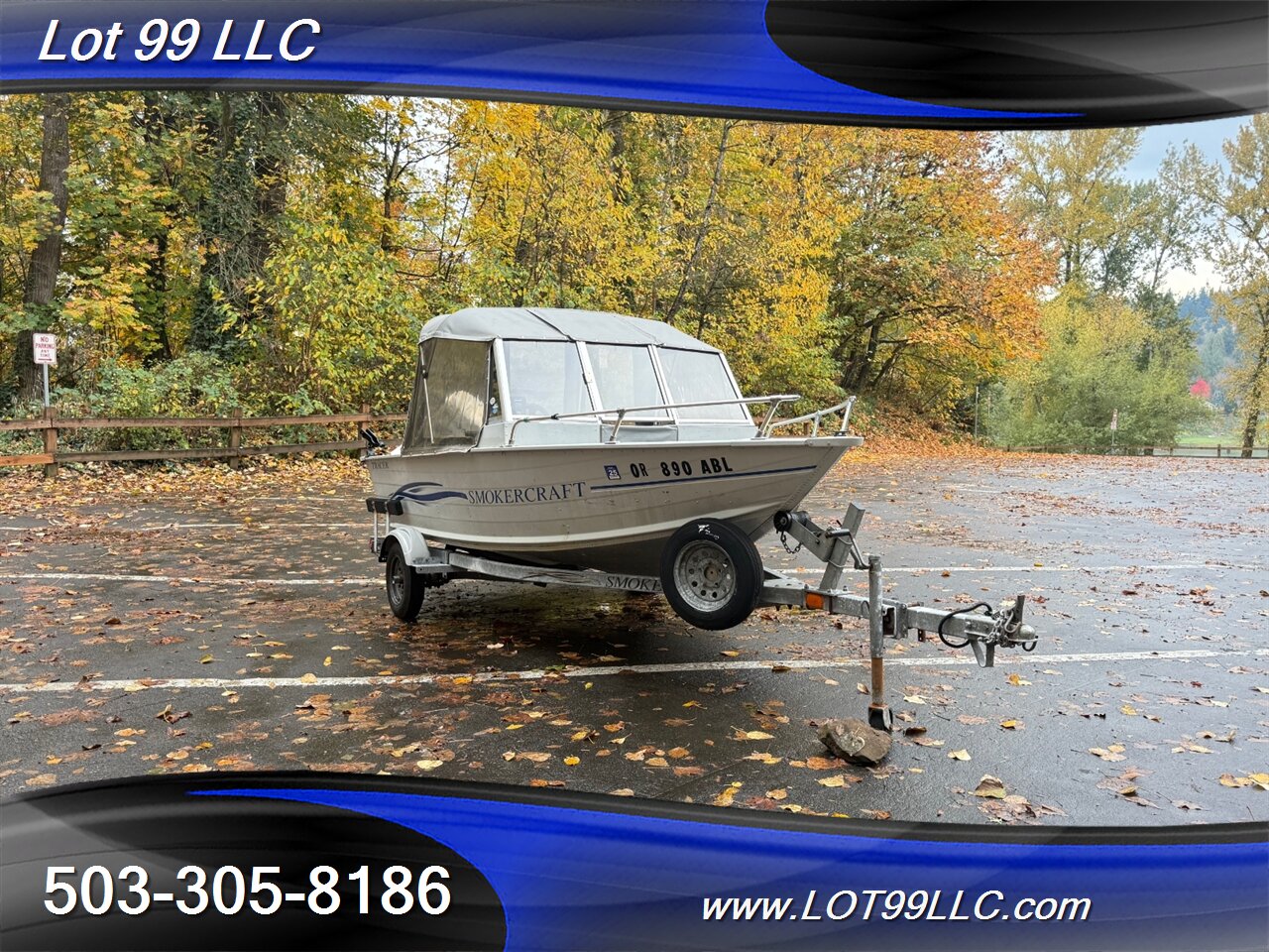 2004 SMOKER CRAFT TRACER 16' Fishermans Canvas Top 25hp Honda New Seats Lowrance Fishfinder Drop Curtain  Like: Alaskan Pro Osprey Lund Lodge - Photo 13 - Milwaukie, OR 97267
