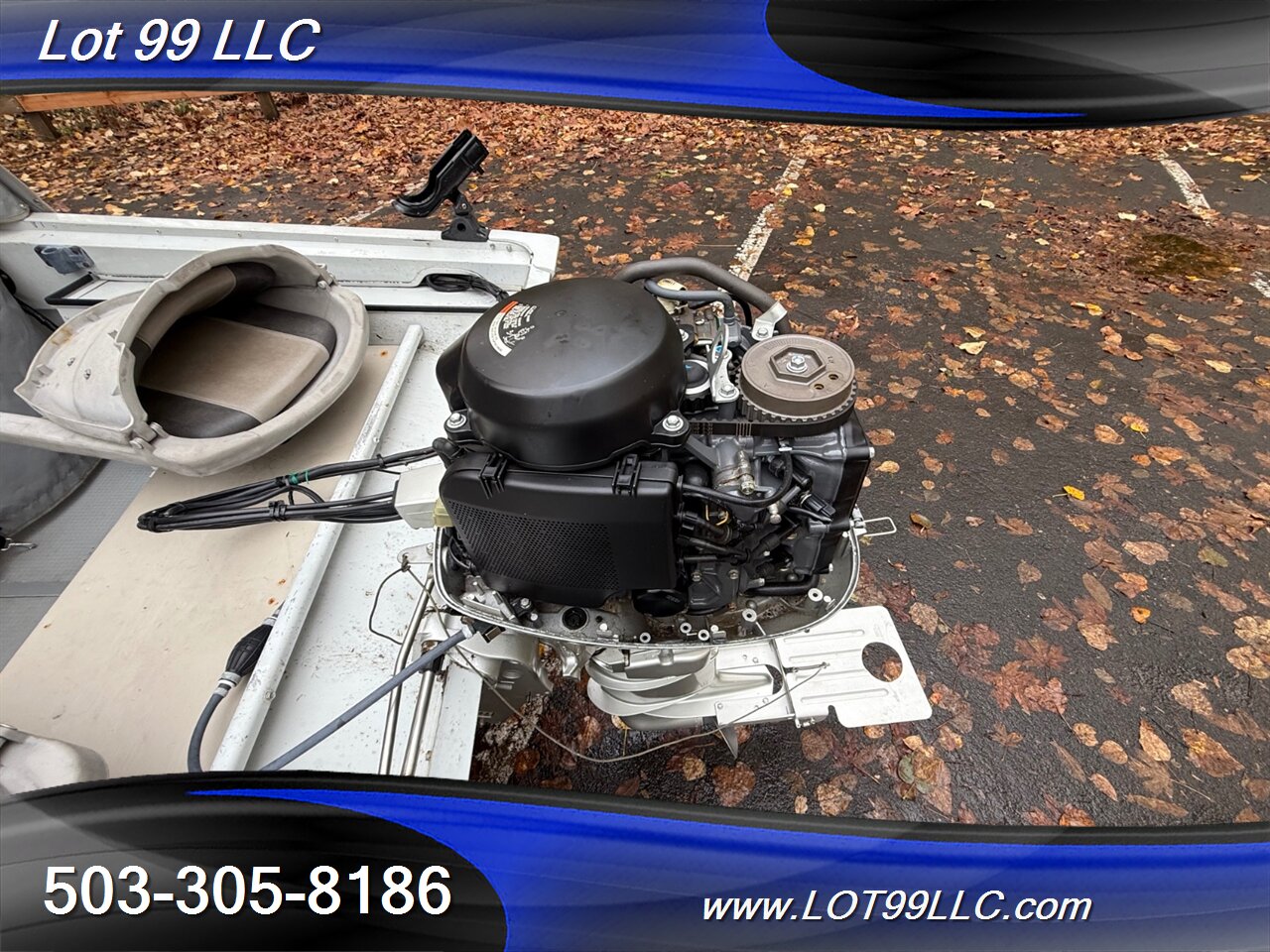 2004 SMOKER CRAFT TRACER 16' Fishermans Canvas Top 25hp Honda New Seats Lowrance Fishfinder Drop Curtain  Like: Alaskan Pro Osprey Lund Lodge - Photo 30 - Milwaukie, OR 97267