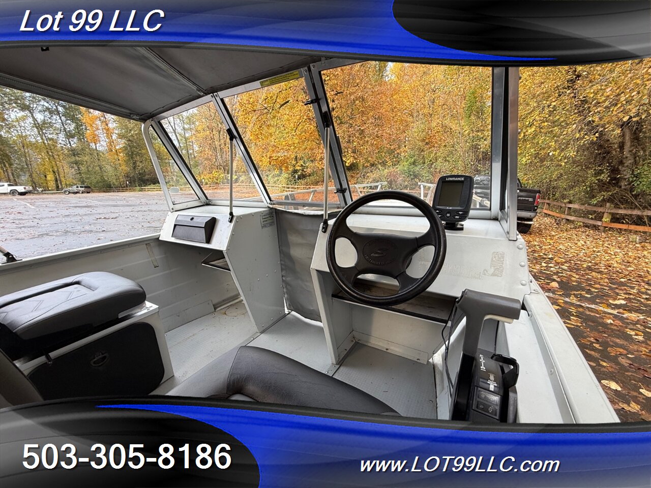 2004 SMOKER CRAFT TRACER 16' Fishermans Canvas Top 25hp Honda New Seats Lowrance Fishfinder Drop Curtain  Like: Alaskan Pro Osprey Lund Lodge - Photo 48 - Milwaukie, OR 97267