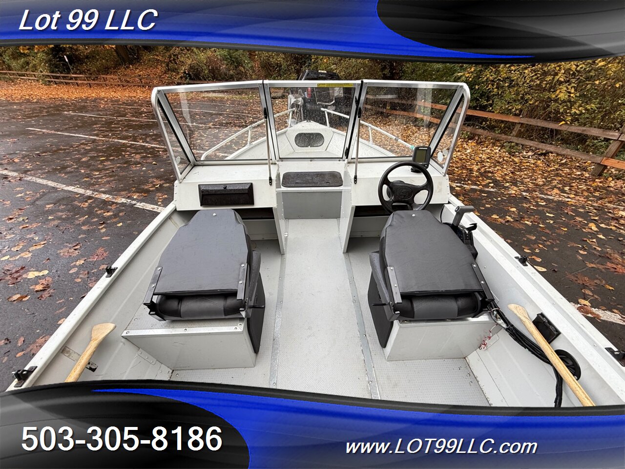 2004 SMOKER CRAFT TRACER 16' Fishermans Canvas Top 25hp Honda New Seats Lowrance Fishfinder Drop Curtain  Like: Alaskan Pro Osprey Lund Lodge - Photo 79 - Milwaukie, OR 97267