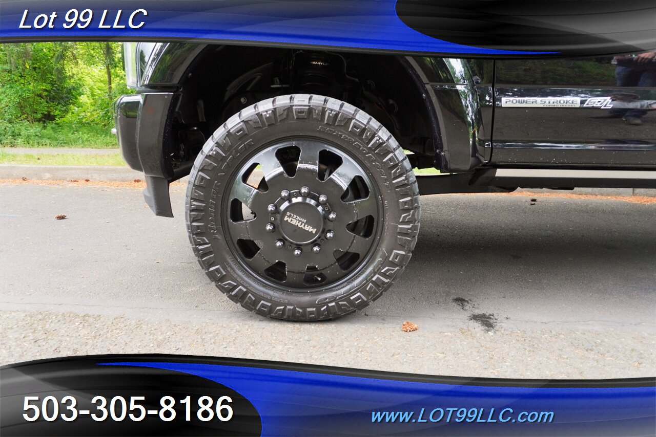 2019 Ford F-450 Platinum 4X4 Dually 6.7L Power Stroke HEATED AC  Leather Seats Pano Roof GPS LIFTED 22 Wheels Newer Tires - Photo 36 - Milwaukie, OR 97267