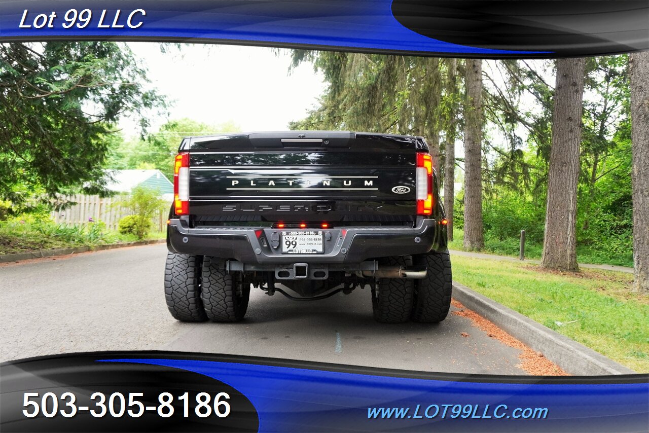 2019 Ford F-450 Platinum 4X4 Dually 6.7L Power Stroke HEATED AC  Leather Seats Pano Roof GPS LIFTED 22 Wheels Newer Tires - Photo 10 - Milwaukie, OR 97267