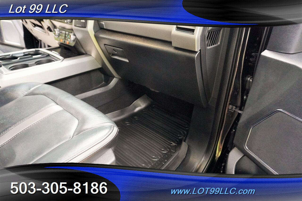 2019 Ford F-450 Platinum 4X4 Dually 6.7L Power Stroke HEATED AC  Leather Seats Pano Roof GPS LIFTED 22 Wheels Newer Tires - Photo 31 - Milwaukie, OR 97267