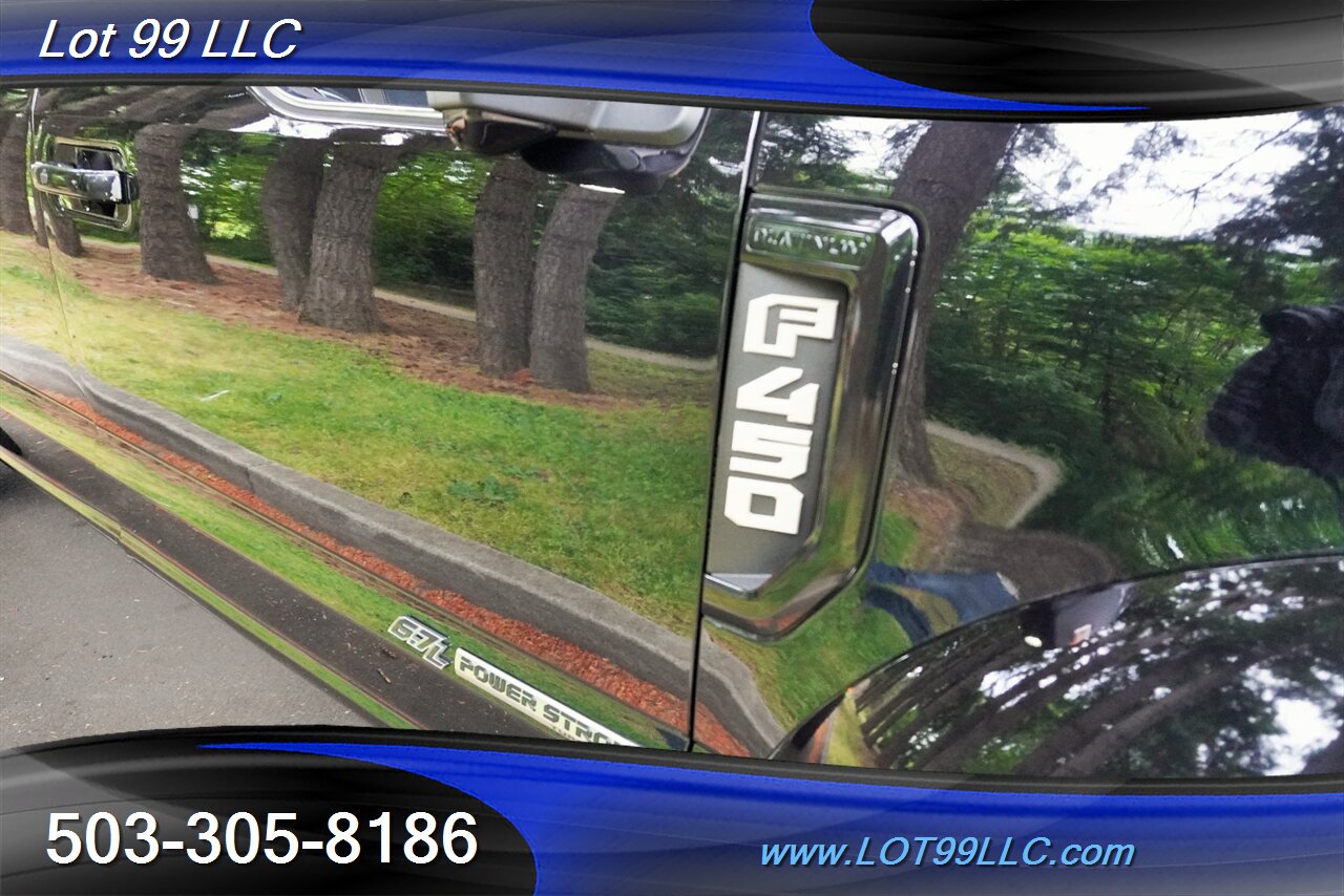 2019 Ford F-450 Platinum 4X4 Dually 6.7L Power Stroke HEATED AC  Leather Seats Pano Roof GPS LIFTED 22 Wheels Newer Tires - Photo 34 - Milwaukie, OR 97267
