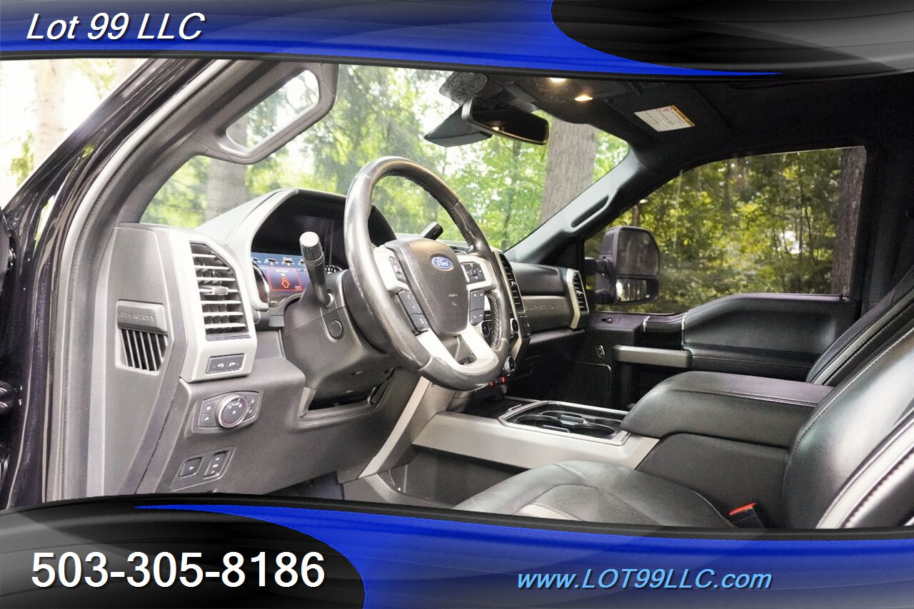 2019 Ford F-450 Platinum 4X4 Dually 6.7L Power Stroke HEATED AC  Leather Seats Pano Roof GPS LIFTED 22 Wheels Newer Tires - Photo 12 - Milwaukie, OR 97267