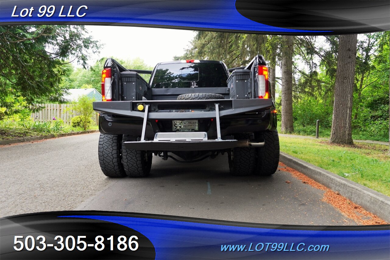 2019 Ford F-450 Platinum 4X4 Dually 6.7L Power Stroke HEATED AC  Leather Seats Pano Roof GPS LIFTED 22 Wheels Newer Tires - Photo 29 - Milwaukie, OR 97267