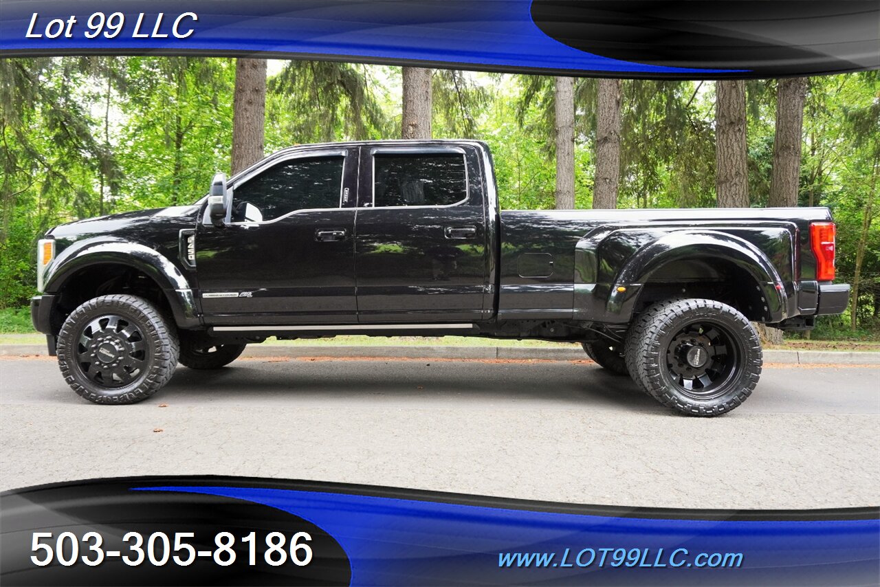 2019 Ford F-450 Platinum 4X4 Dually 6.7L Power Stroke HEATED AC  Leather Seats Pano Roof GPS LIFTED 22 Wheels Newer Tires - Photo 1 - Milwaukie, OR 97267