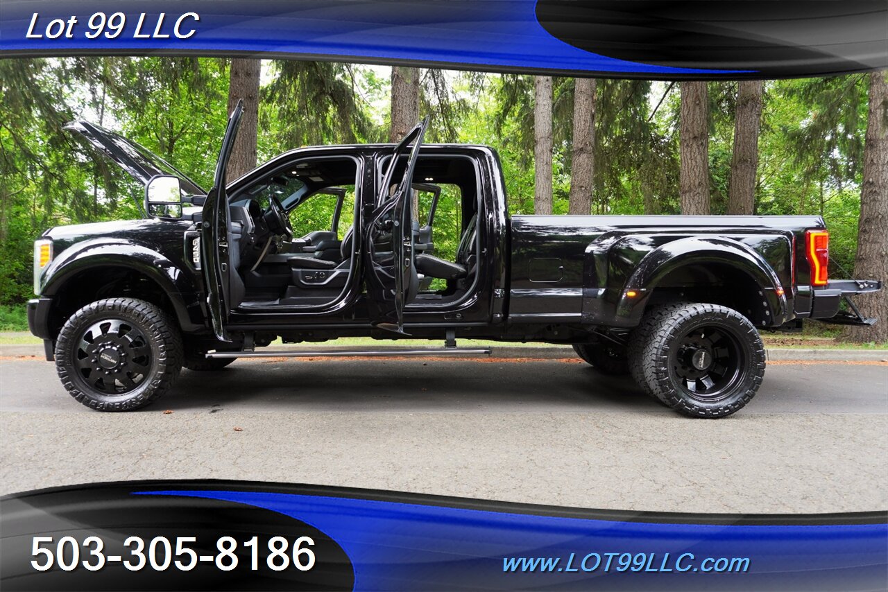 2019 Ford F-450 Platinum 4X4 Dually 6.7L Power Stroke HEATED AC  Leather Seats Pano Roof GPS LIFTED 22 Wheels Newer Tires - Photo 26 - Milwaukie, OR 97267