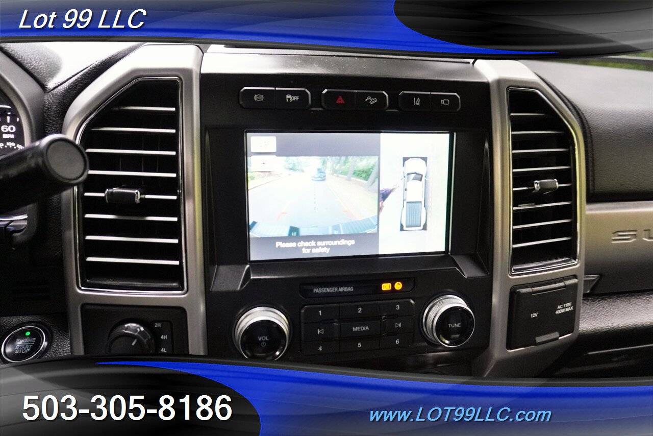2019 Ford F-450 Platinum 4X4 Dually 6.7L Power Stroke HEATED AC  Leather Seats Pano Roof GPS LIFTED 22 Wheels Newer Tires - Photo 37 - Milwaukie, OR 97267