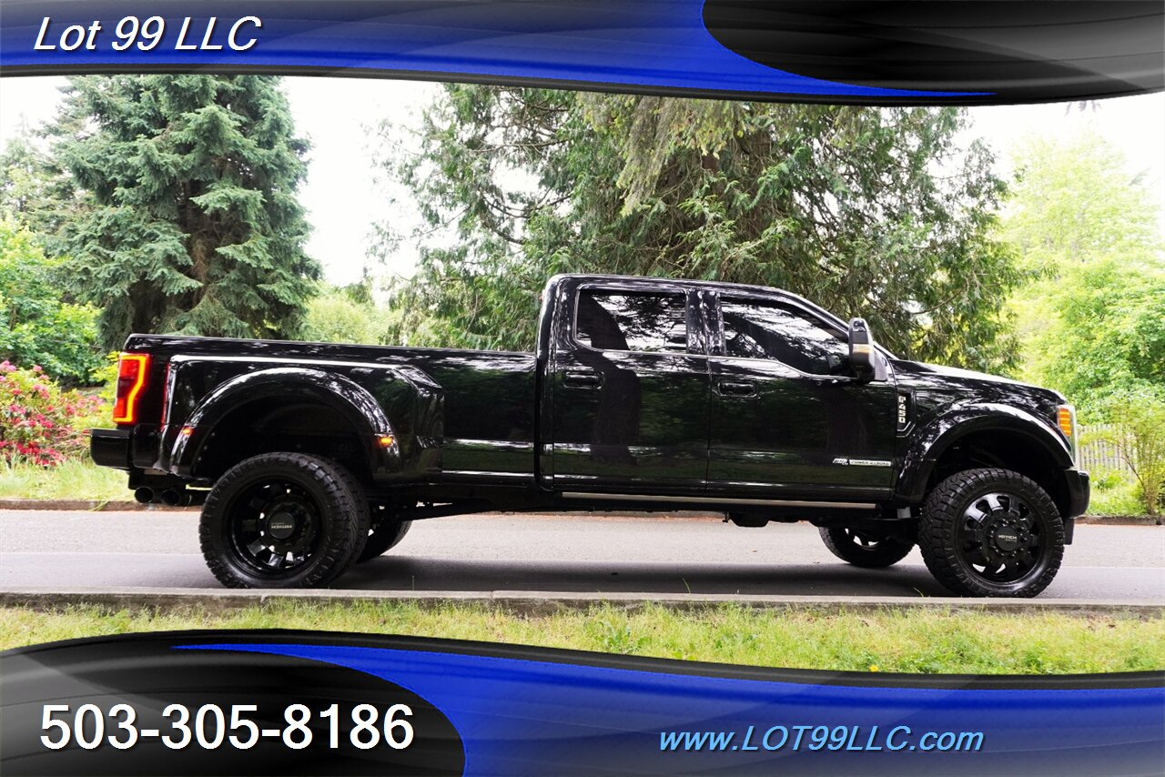 2019 Ford F-450 Platinum 4X4 Dually 6.7L Power Stroke HEATED AC  Leather Seats Pano Roof GPS LIFTED 22 Wheels Newer Tires - Photo 8 - Milwaukie, OR 97267