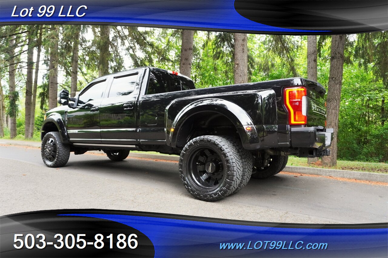 2019 Ford F-450 Platinum 4X4 Dually 6.7L Power Stroke HEATED AC  Leather Seats Pano Roof GPS LIFTED 22 Wheels Newer Tires - Photo 11 - Milwaukie, OR 97267