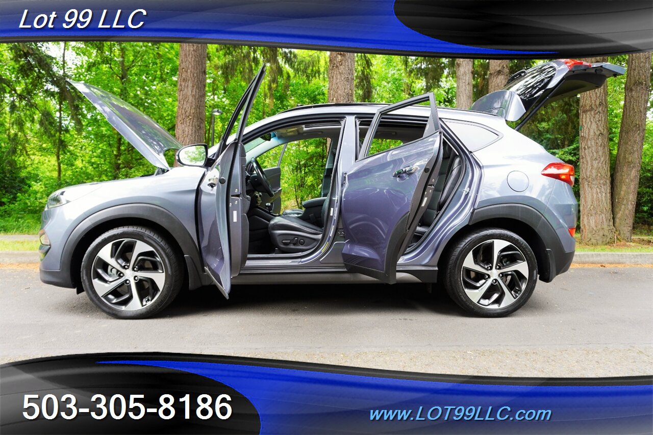 2016 Hyundai Tucson Limited 4X4 Only 85K Heated ac Leather Seats Pano Roof GPS Premium Wheels 2 OWNERS - Photo 28 - Milwaukie, OR 97267