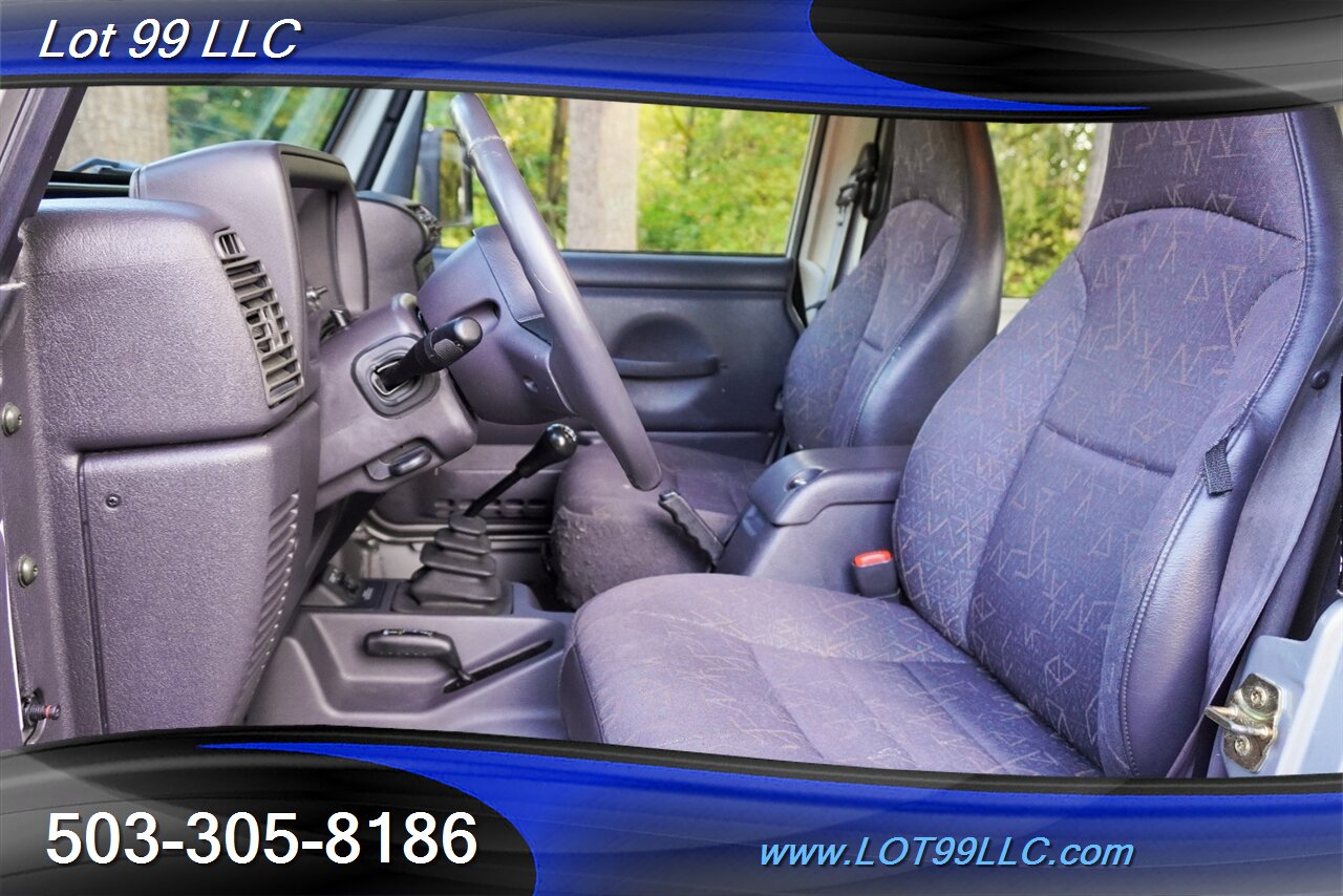 2001 Jeep Wrangler Sport 4X4 4.0L 5 Speed Manual HARD TOP   - Photo 2 - Milwaukie, OR 97267