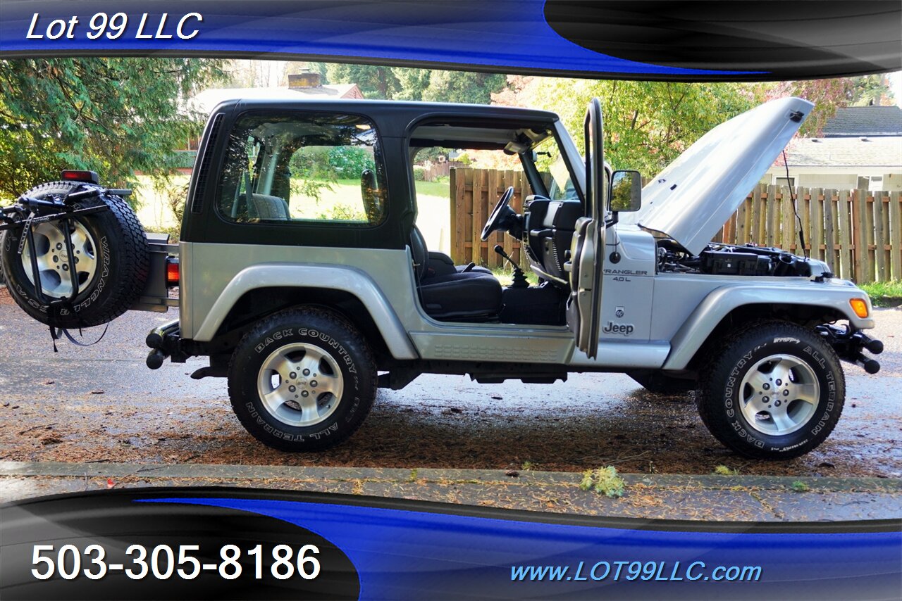 2001 Jeep Wrangler Sport 4X4 4.0L 5 Speed Manual HARD TOP   - Photo 22 - Milwaukie, OR 97267