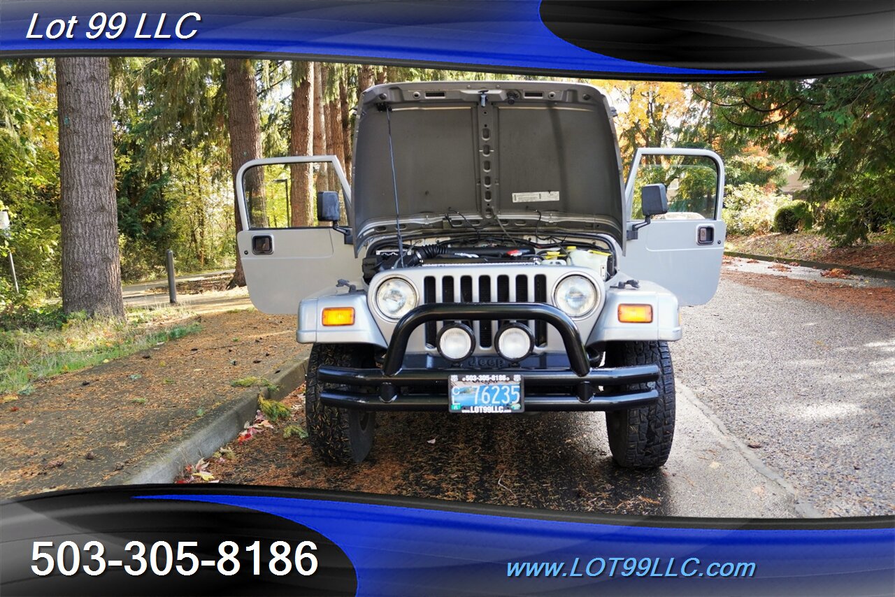 2001 Jeep Wrangler Sport 4X4 4.0L 5 Speed Manual HARD TOP   - Photo 21 - Milwaukie, OR 97267