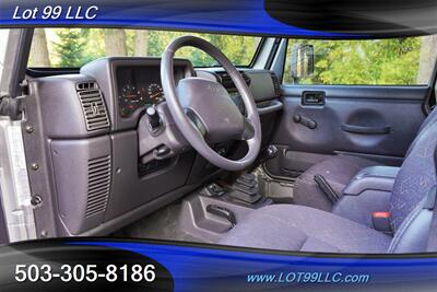 2001 Jeep Wrangler Sport 4X4 4.0L 5 Speed Manual HARD TOP - Photo 12 - Milwaukie, OR 97267