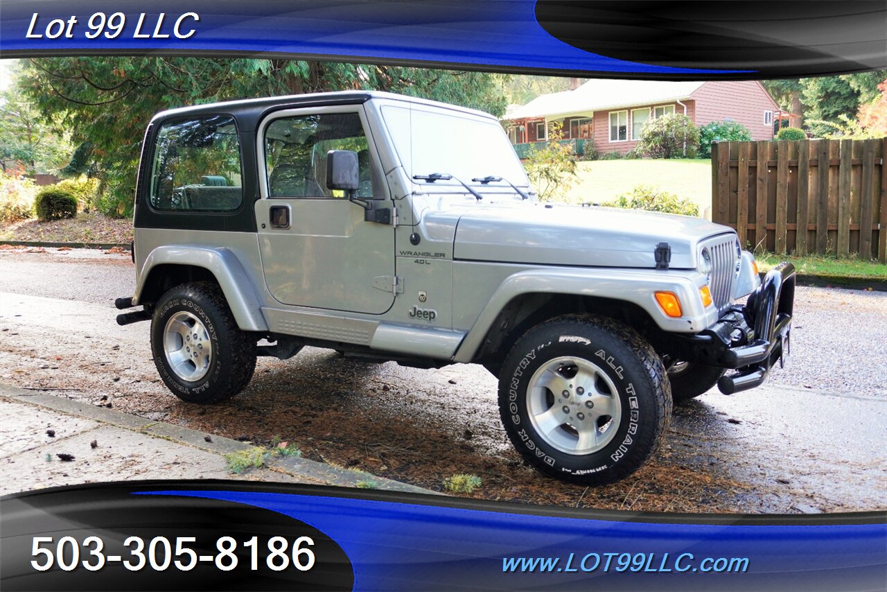2001 Jeep Wrangler Sport 4X4 4.0L 5 Speed Manual HARD TOP   - Photo 7 - Milwaukie, OR 97267