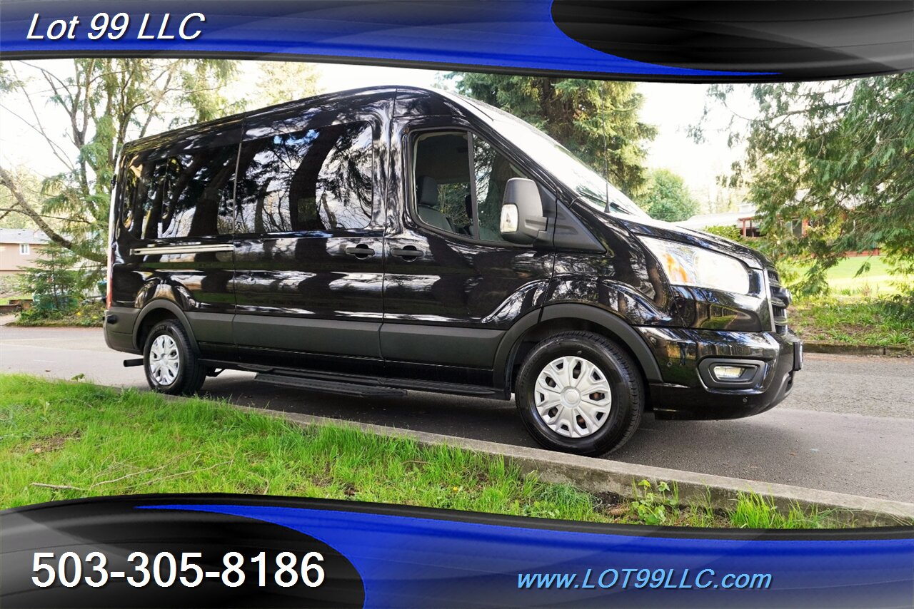 2020 Ford Transit 350 XLT Only 42K 12 Passenger Medium Roof Tinted Windows Like New Tires 2 OWNERS Local Trade - Photo 11 - Milwaukie, OR 97267