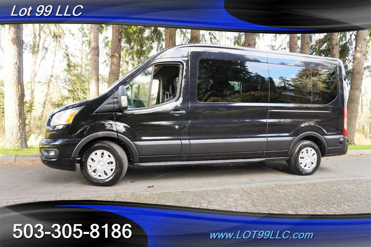 2020 Ford Transit 350 XLT Only 42K 12 Passenger Medium Roof Tinted Windows Like New Tires 2 OWNERS Local Trade - Photo 8 - Milwaukie, OR 97267