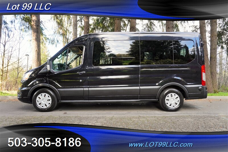 2020 Ford Transit 350 XLT Only 42K 12 Passenger Medium Roof Tinted  Windows Like New Tires 2 OWNERS Local Trade