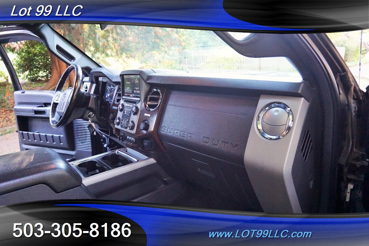 2013 Ford F-350 Lariat 4x4 6.7L Power Stroke Leather Moon LIFTED LONG BED - Photo 18 - Milwaukie, OR 97267