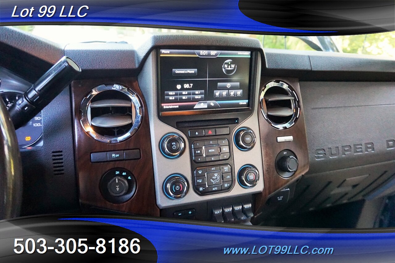2013 Ford F-350 Lariat 4x4 6.7L Power Stroke Leather Moon LIFTED LONG BED - Photo 22 - Milwaukie, OR 97267