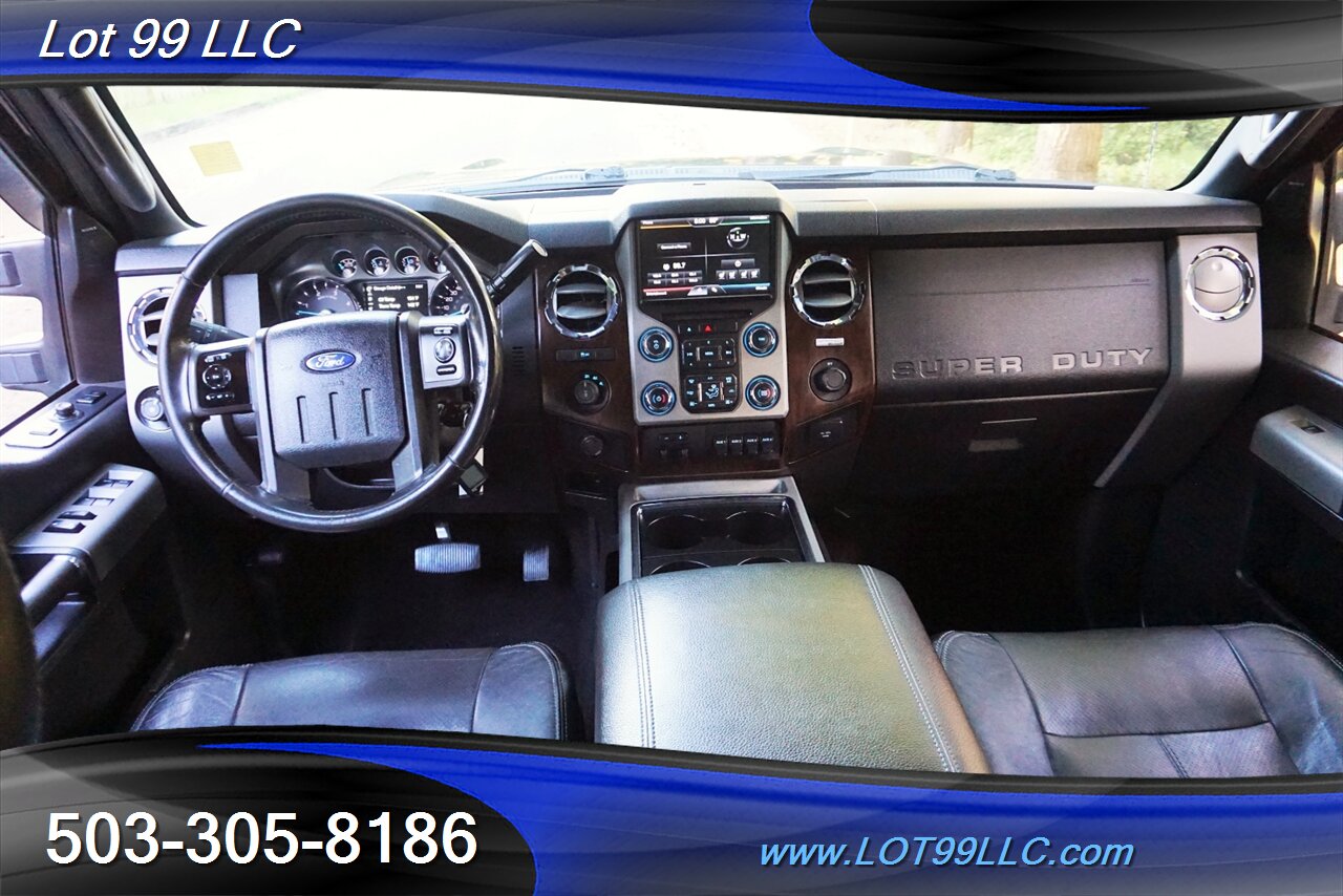 2013 Ford F-350 Lariat 4x4 6.7L Power Stroke Leather Moon LIFTED LONG BED - Photo 2 - Milwaukie, OR 97267
