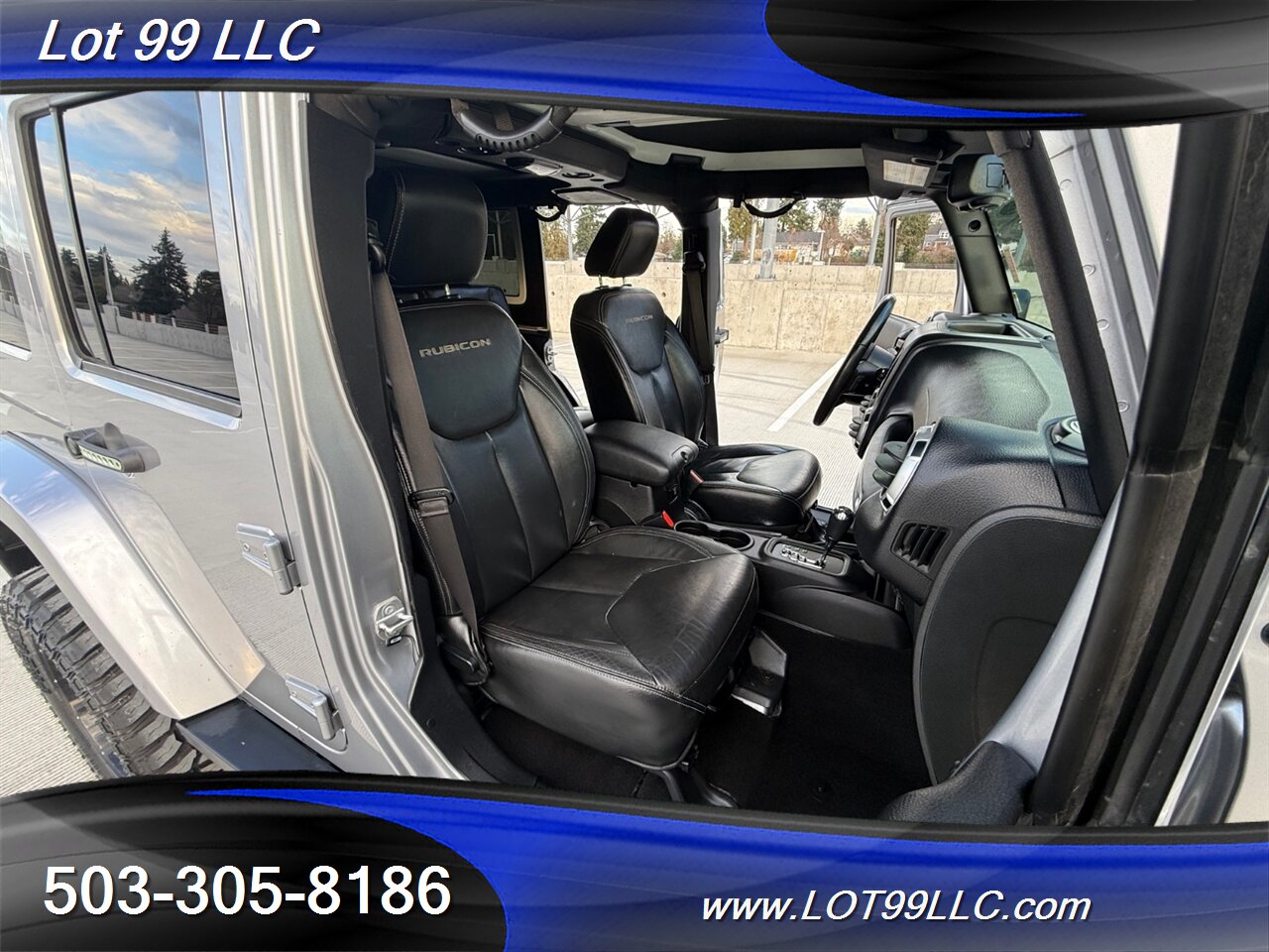 2016 Jeep Wrangler Rubicon New 37 " Tires Lifted Htd Leather Winch - Photo 14 - Milwaukie, OR 97267