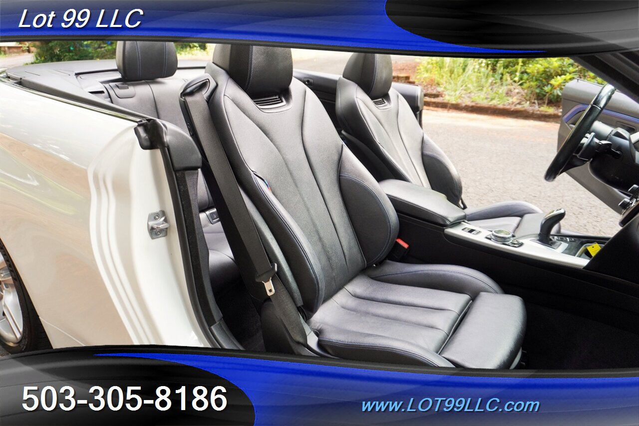 2015 BMW 435i Hard Top Convertible 49k M Pkg Sport Premium  Heated Leather Premium Wheels NEWER TIRES GPS. - Photo 17 - Milwaukie, OR 97267