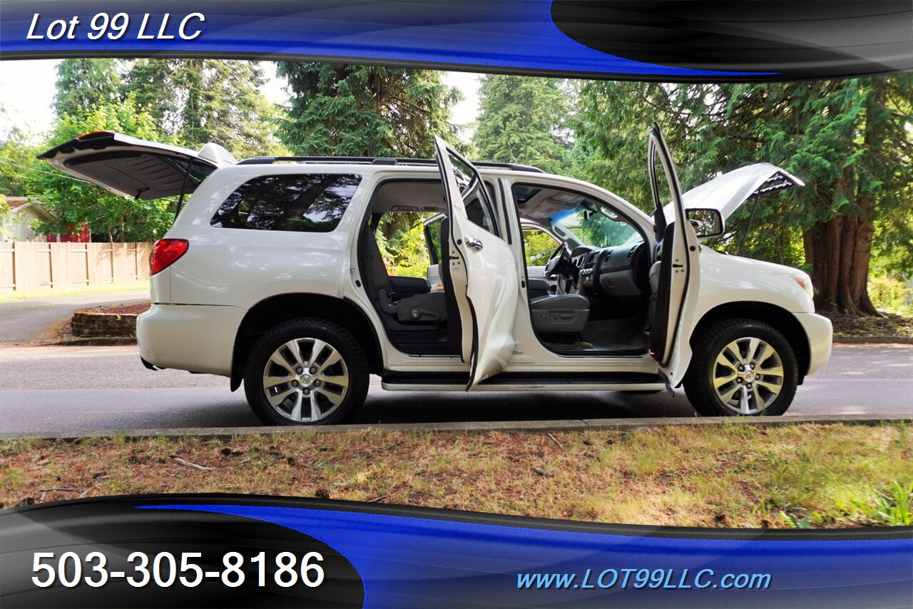 2011 Toyota Sequoia Platinum 4X4 V8 5.7L Auto Heated AC Leather DVD  Moon Roof 3 ROW Seating NEW TIRES 2 OWNERS - Photo 33 - Milwaukie, OR 97267
