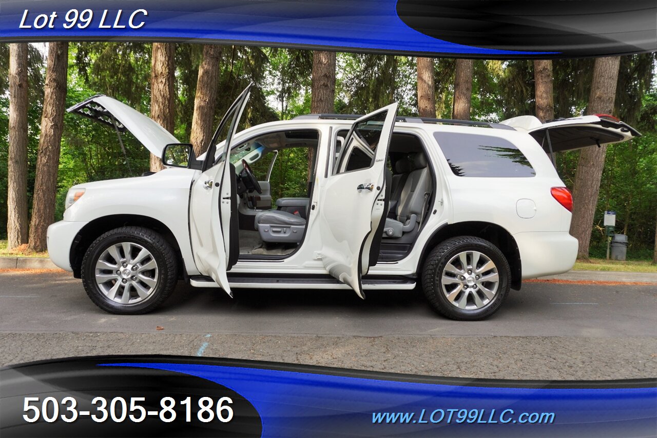 2011 Toyota Sequoia Platinum 4X4 V8 5.7L Auto Heated AC Leather DVD  Moon Roof 3 ROW Seating NEW TIRES 2 OWNERS - Photo 31 - Milwaukie, OR 97267