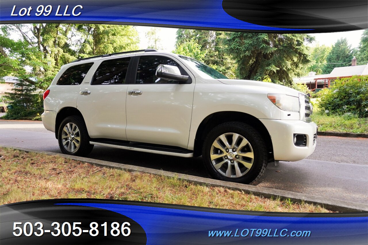 2011 Toyota Sequoia Platinum 4X4 V8 5.7L Auto Heated AC Leather DVD  Moon Roof 3 ROW Seating NEW TIRES 2 OWNERS - Photo 7 - Milwaukie, OR 97267