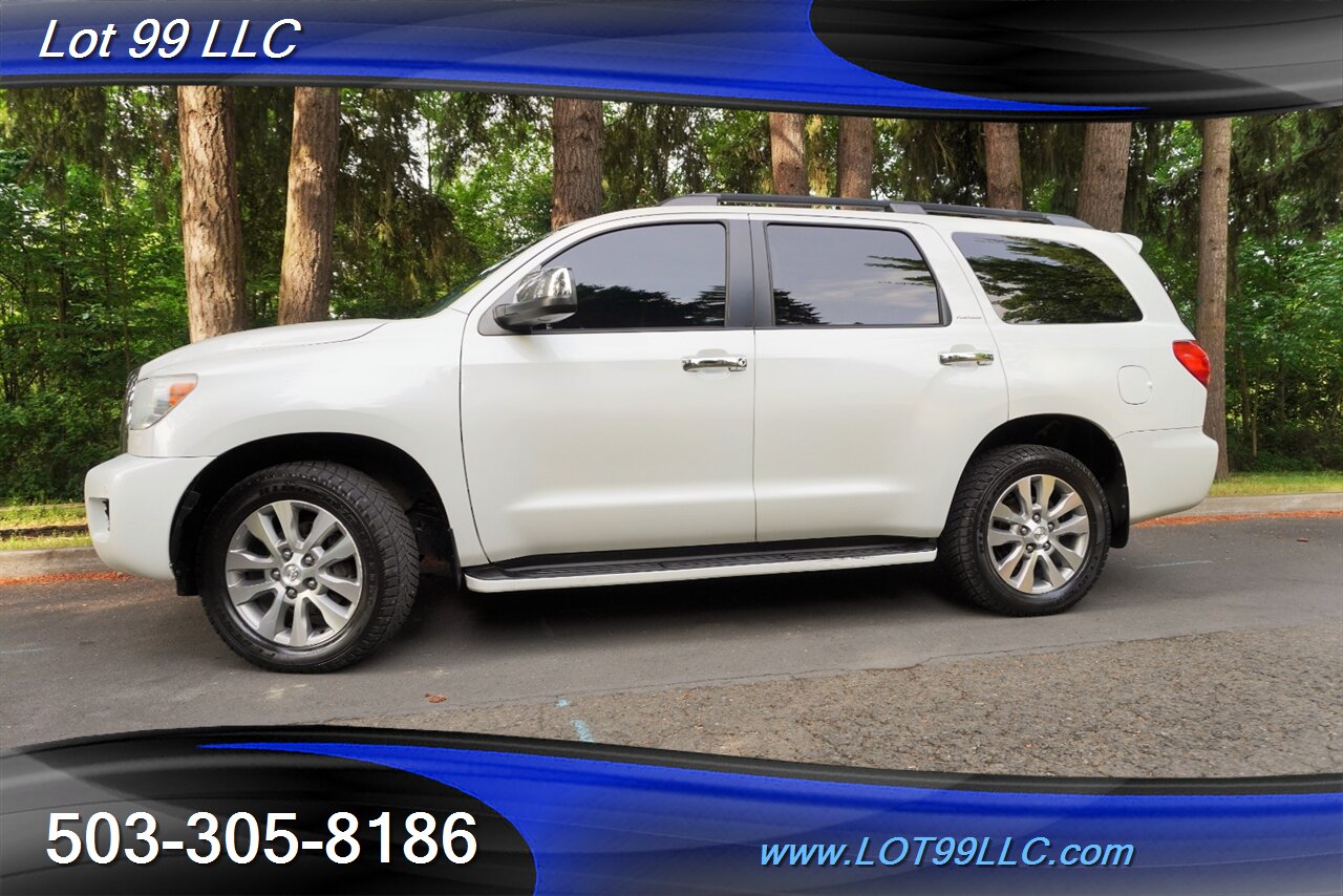 2011 Toyota Sequoia Platinum 4X4 V8 5.7L Auto Heated AC Leather DVD  Moon Roof 3 ROW Seating NEW TIRES 2 OWNERS - Photo 5 - Milwaukie, OR 97267