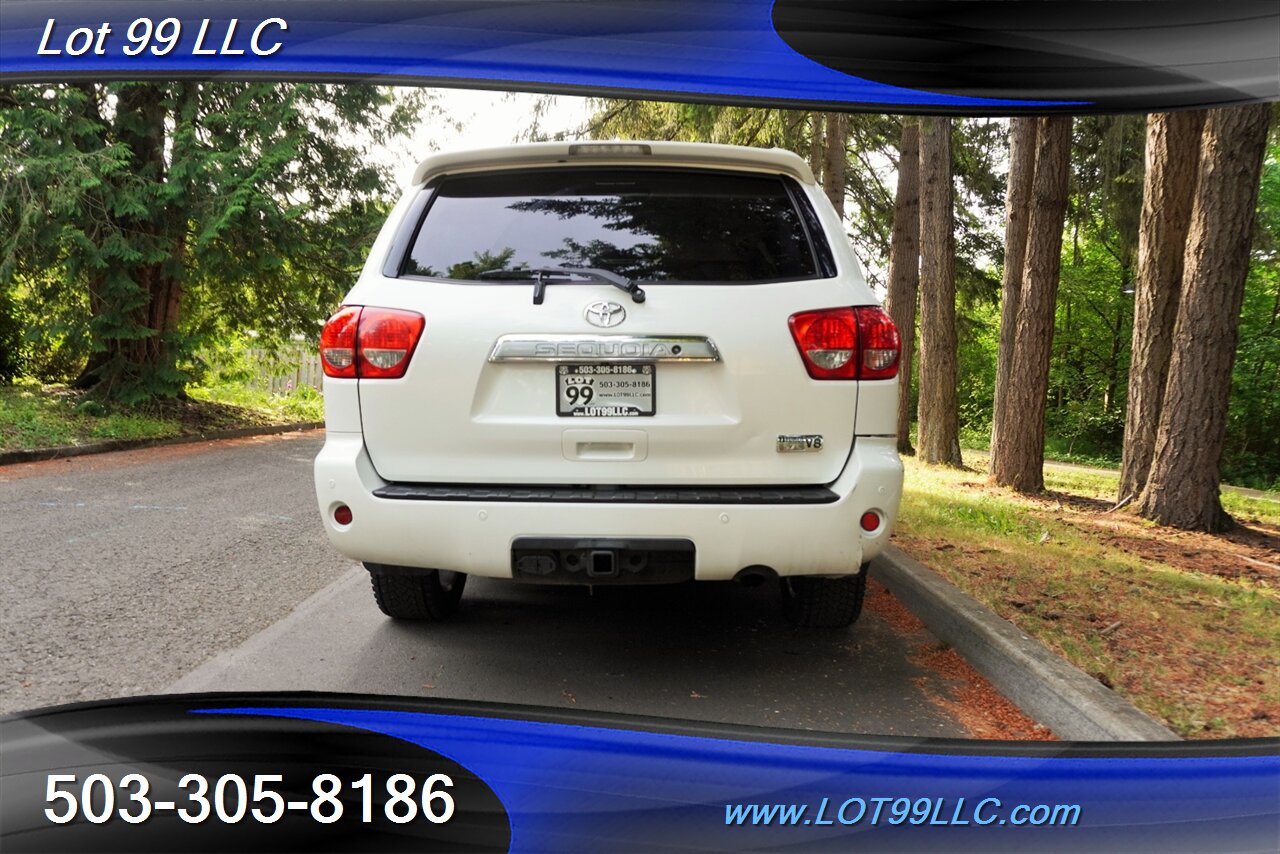 2011 Toyota Sequoia Platinum 4X4 V8 5.7L Auto Heated AC Leather DVD  Moon Roof 3 ROW Seating NEW TIRES 2 OWNERS - Photo 10 - Milwaukie, OR 97267