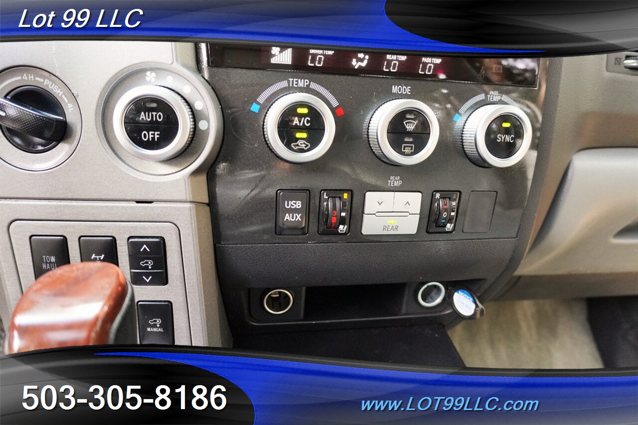 2011 Toyota Sequoia Platinum 4X4 V8 5.7L Auto Heated AC Leather DVD  Moon Roof 3 ROW Seating NEW TIRES 2 OWNERS - Photo 26 - Milwaukie, OR 97267