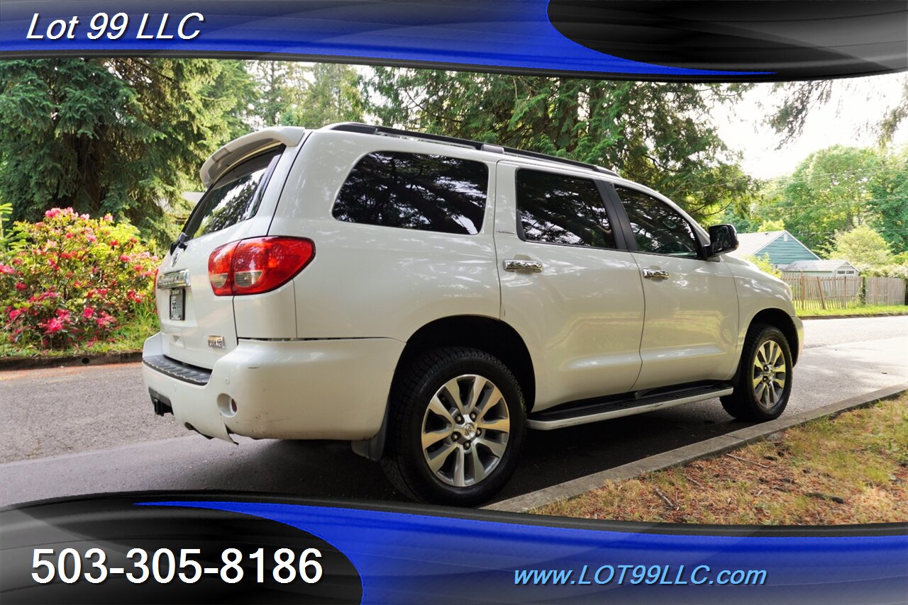 2011 Toyota Sequoia Platinum 4X4 V8 5.7L Auto Heated AC Leather DVD  Moon Roof 3 ROW Seating NEW TIRES 2 OWNERS - Photo 9 - Milwaukie, OR 97267
