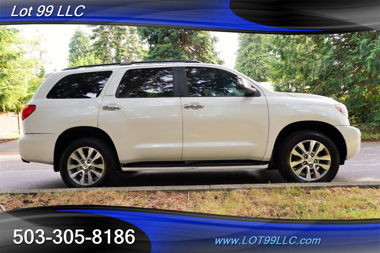 2011 Toyota Sequoia Platinum 4X4 V8 5.7L Auto Heated AC Leather DVD  Moon Roof 3 ROW Seating NEW TIRES 2 OWNERS - Photo 8 - Milwaukie, OR 97267