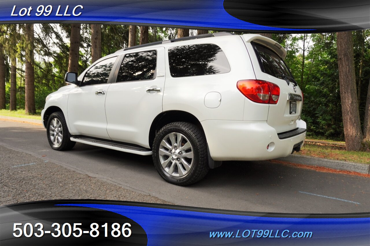 2011 Toyota Sequoia Platinum 4X4 V8 5.7L Auto Heated AC Leather DVD  Moon Roof 3 ROW Seating NEW TIRES 2 OWNERS - Photo 11 - Milwaukie, OR 97267