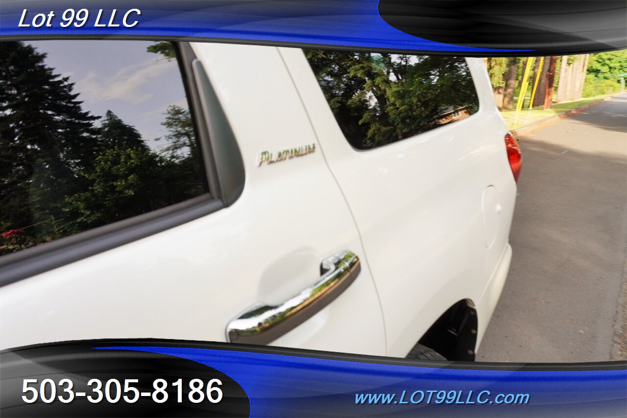 2011 Toyota Sequoia Platinum 4X4 V8 5.7L Auto Heated AC Leather DVD  Moon Roof 3 ROW Seating NEW TIRES 2 OWNERS - Photo 42 - Milwaukie, OR 97267
