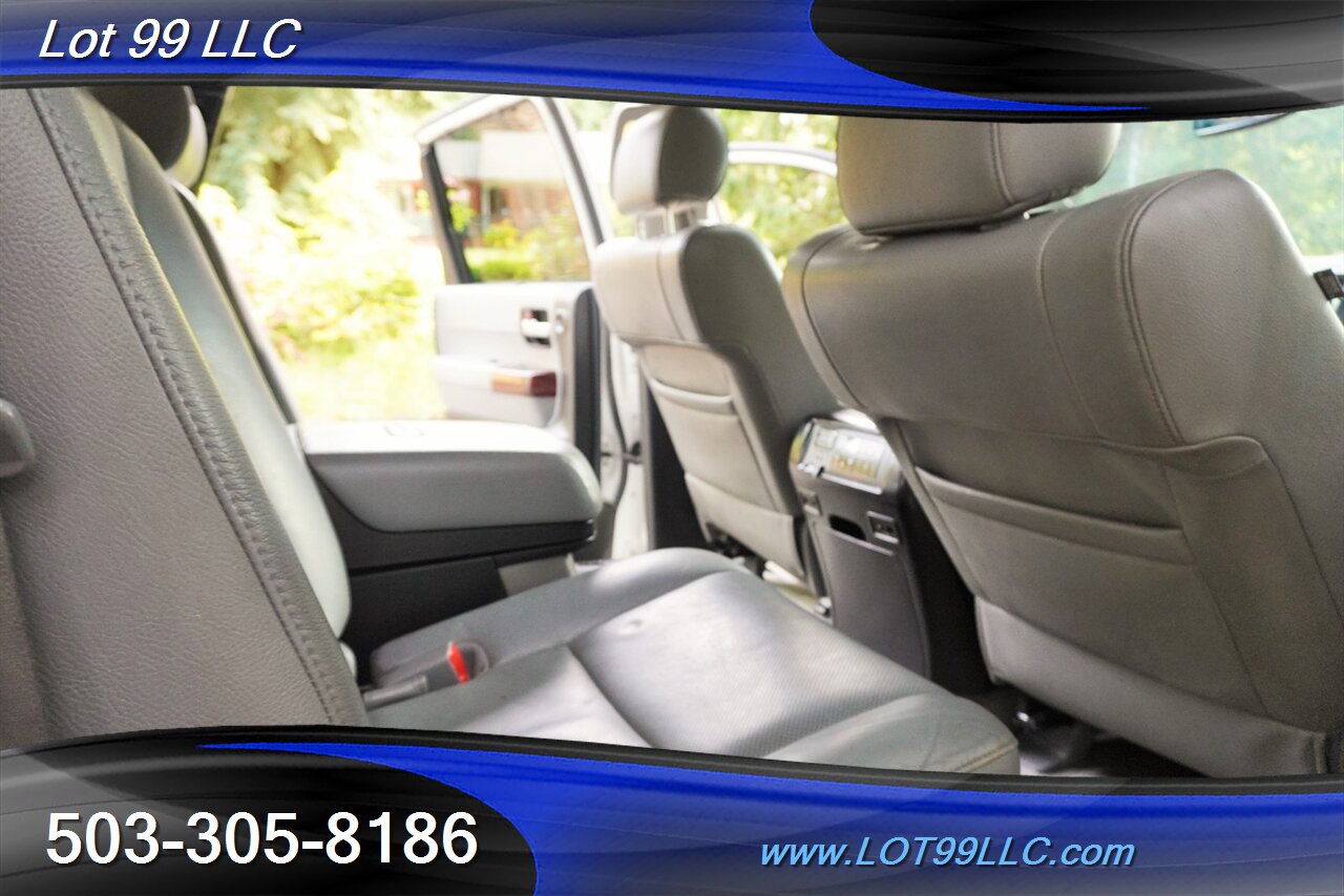 2011 Toyota Sequoia Platinum 4X4 V8 5.7L Auto Heated AC Leather DVD  Moon Roof 3 ROW Seating NEW TIRES 2 OWNERS - Photo 18 - Milwaukie, OR 97267