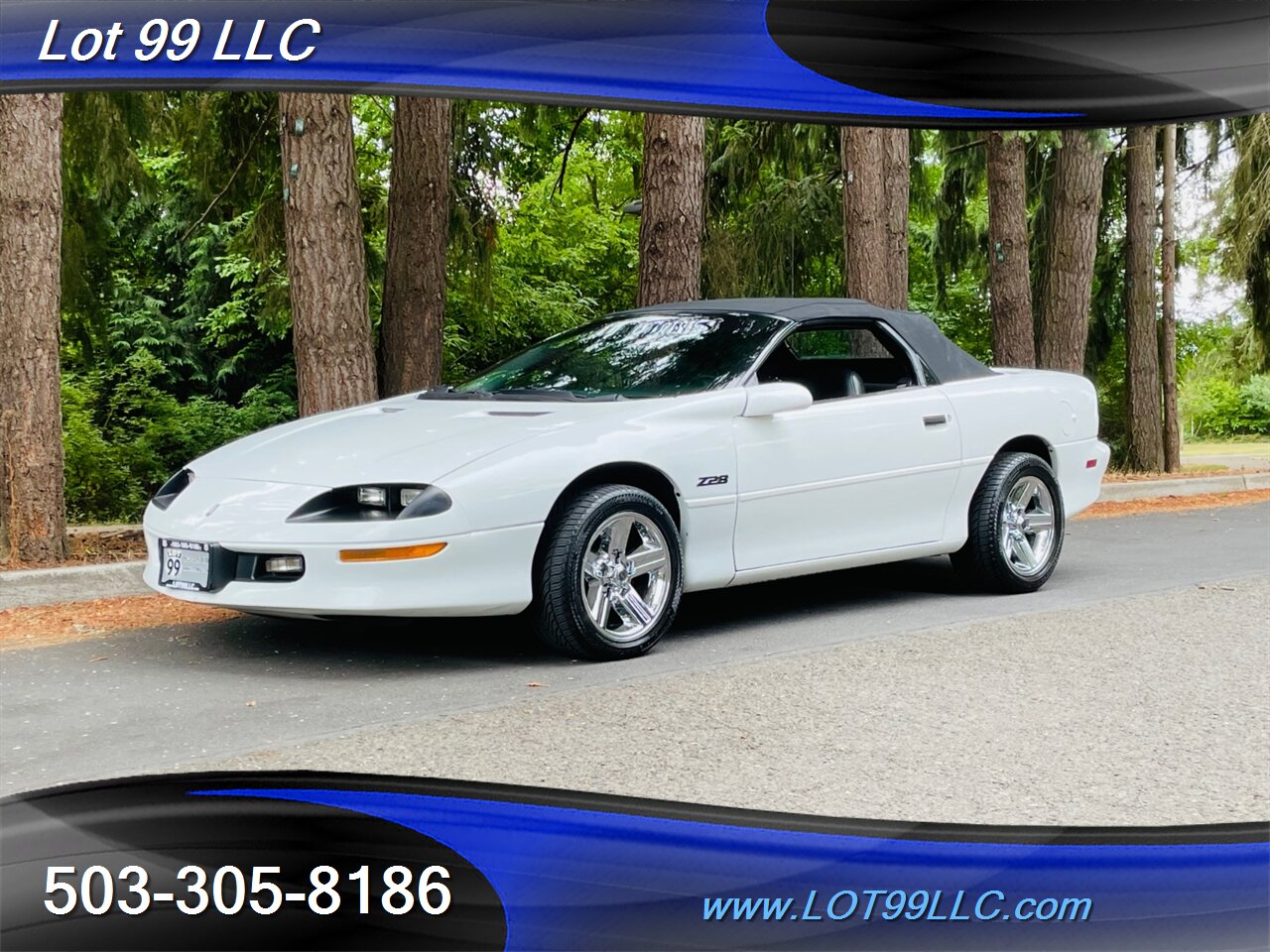 1995 Chevrolet Camaro Z28 Convertible 115k 5.7L V8 Leather   - Photo 2 - Milwaukie, OR 97267