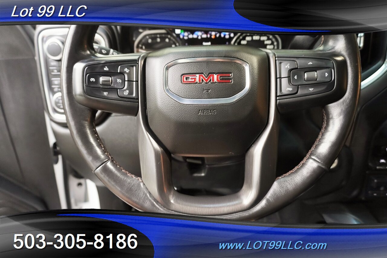 2019 GMC Sierra 1500 AT4 4X4 Only 93K Low Miles V8 6.2L Heated Leather  Seats Moon Roof GPS LIFTED Black Fuel Wheels Newer Tires - Photo 28 - Milwaukie, OR 97267