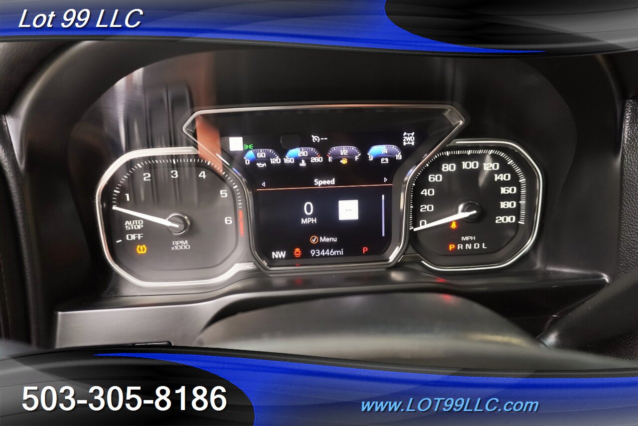 2019 GMC Sierra 1500 AT4 4X4 Only 93K Low Miles V8 6.2L Heated Leather  Seats Moon Roof GPS LIFTED Black Fuel Wheels Newer Tires - Photo 22 - Milwaukie, OR 97267