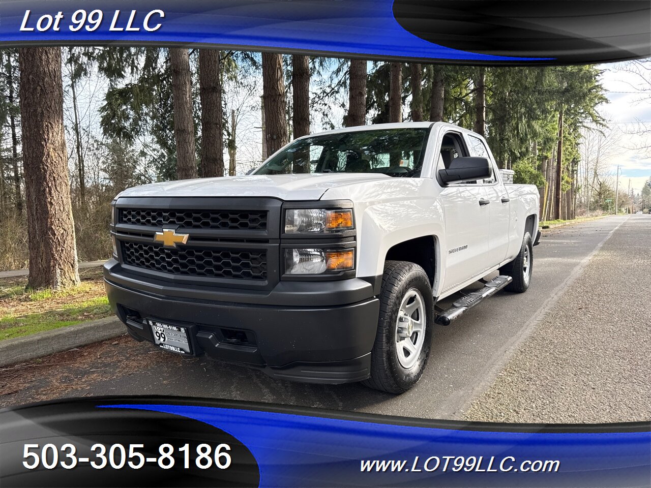 2014 Chevrolet Silverado 1500 Double Cab 4x4 84k Miles 2-Owner Toolbox Tow Pack   - Photo 4 - Milwaukie, OR 97267