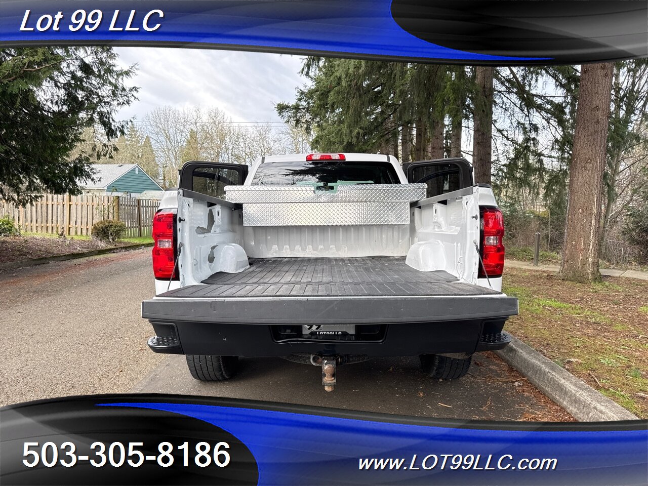 2014 Chevrolet Silverado 1500 Double Cab 4x4 84k Miles 2-Owner Toolbox Tow Pack   - Photo 40 - Milwaukie, OR 97267