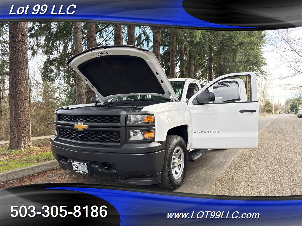 2014 Chevrolet Silverado 1500 Double Cab 4x4 84k Miles 2-Owner Toolbox Tow Pack   - Photo 34 - Milwaukie, OR 97267